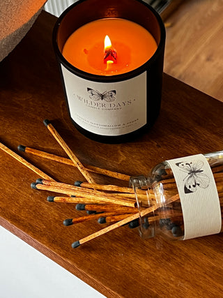 Premium Safety Matches, Decorative Matches in Glass Jar