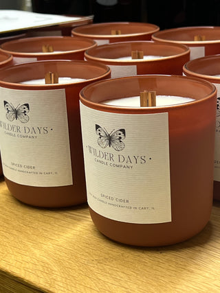 Luxury soy candle | spiced cider fall collection 