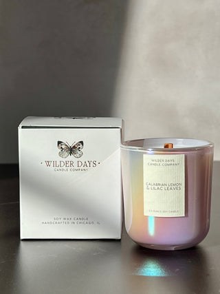 Calabrian Lemon & Lilac Leaves - Soy Candle - Wilder Days Candle Company