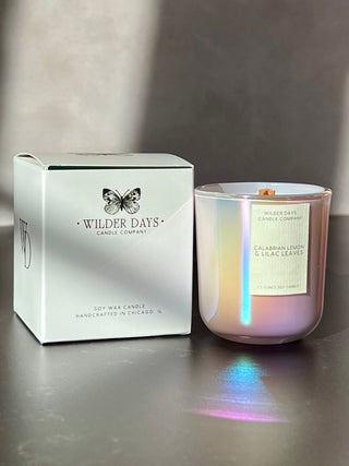 Calabrian Lemon & Lilac Leaves - Soy Candle - Wilder Days Candle Company