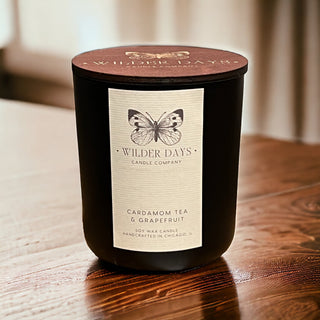 Cardamom Tea & Grapefruit - Soy Candle - Wilder Days Candle Company