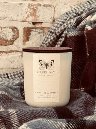 Cashmere & Embers - Soy Candle - Wilder Days Candle Company