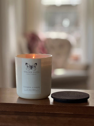 Cashmere & Embers - Soy Candle - Wilder Days Candle Company