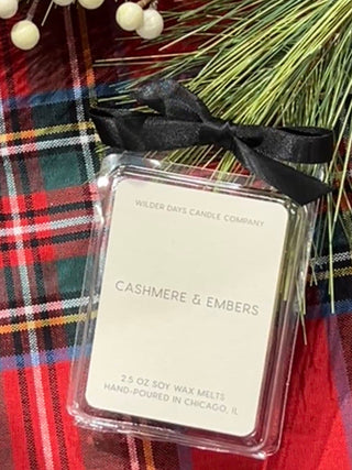 Cashmere & Embers Wax Melt - Wilder Days Candle Company