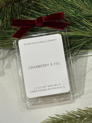 Cranberry & Fig Wax Melt - Wilder Days Candle Company