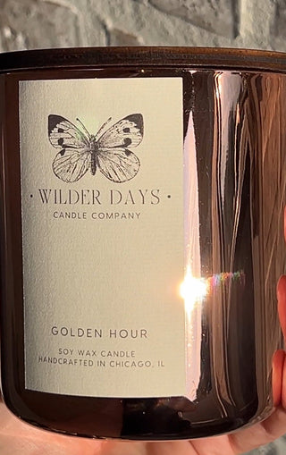 Golden Hour - Soy Candle - Wilder Days Candle Company