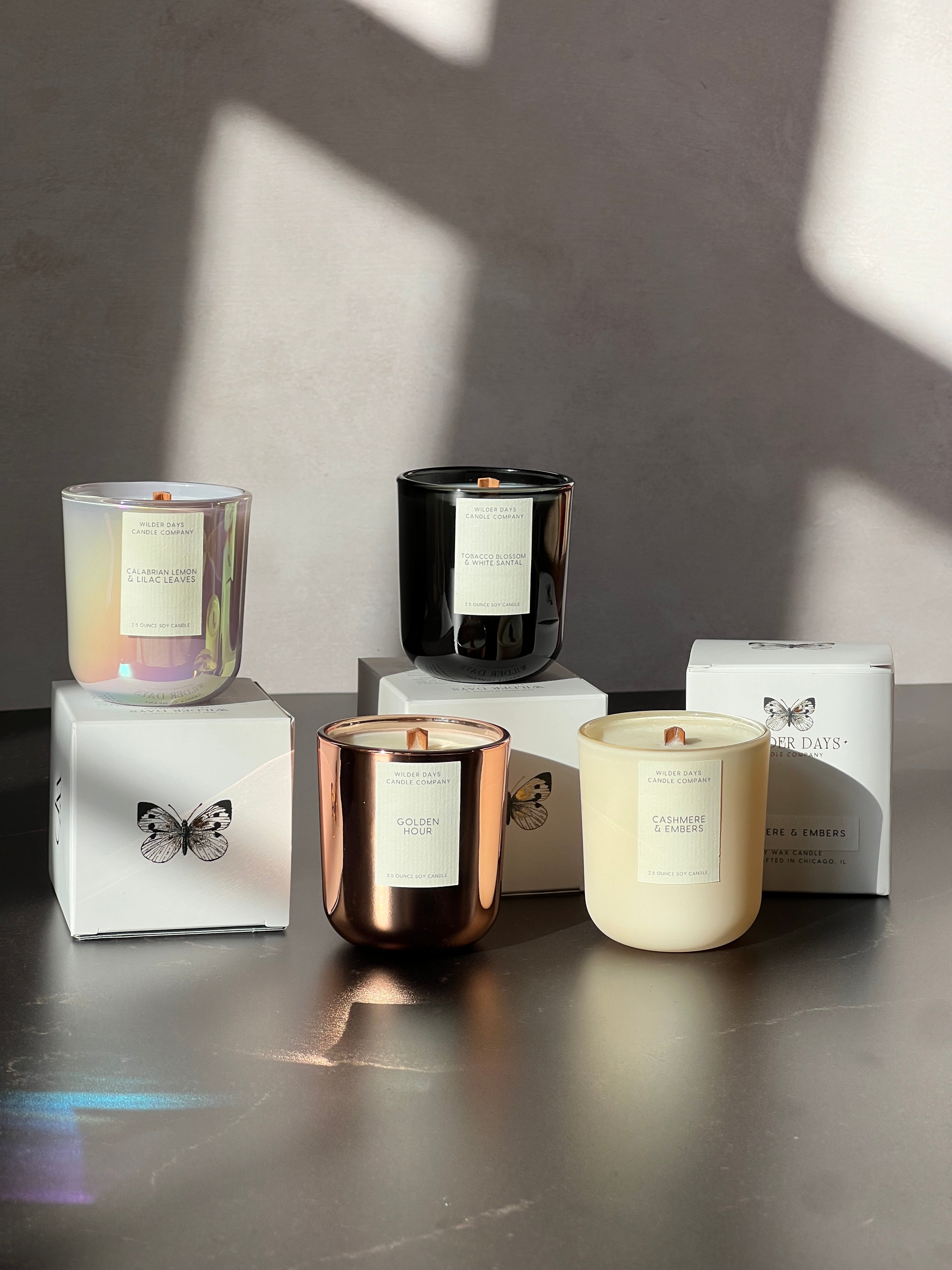 TRIO COLLECTION - Soy Candle Gift Set – Wilder Days Candle Company
