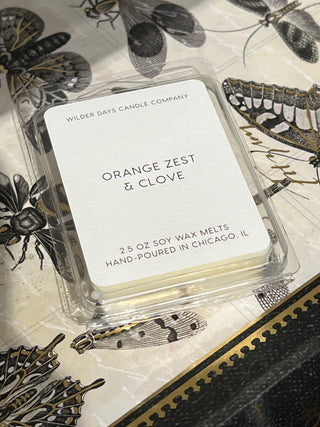 Orange Zest & Clove Wax Melt - Wilder Days Candle Company