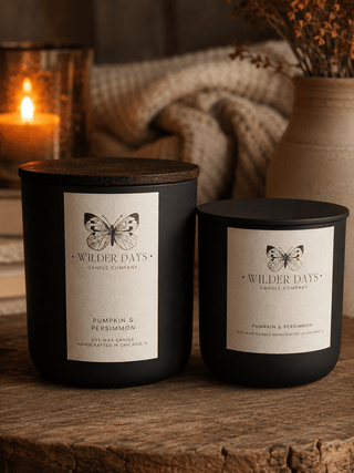 Pumpkin & Persimmon | Fall Luxury Soy Candle - Wilder Days Candle Company