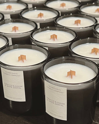 Tobacco Blossom & White Santal - Soy Candle - Wilder Days Candle Company