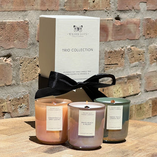 TRIO COLLECTION - Soy Candle Gift Set - Wilder Days Candle Company