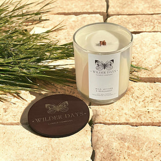 Wild Vetiver & Bergamot - Soy Candle - Wilder Days Candle Company