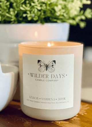 Lemon Verbena & Thyme - X Wood Wick Soy Candle