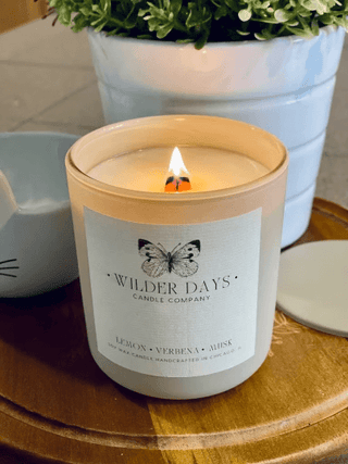 Lemon Verbena & Thyme - X Wood Wick Soy Candle